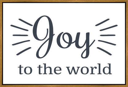 Joy to The World Gallery Wrap
