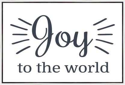 Joy to The World Gallery Wrap
