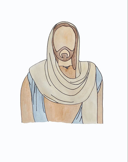 Jesus Watercolor