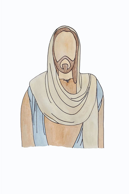 Jesus Watercolor