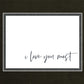 I Love You Most