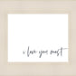 I Love You Most