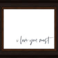 I Love You Most