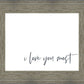 I Love You Most