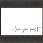 I Love You Most