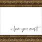I Love You Most