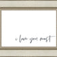 I Love You Most