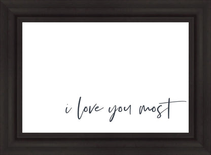 I Love You Most
