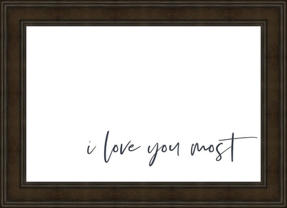 I Love You Most