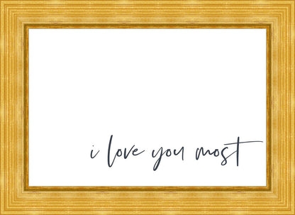 I Love You Most