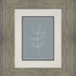 Minimalist Leaves Blue