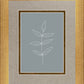Minimalist Leaves Blue