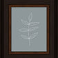 Minimalist Leaves Blue
