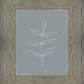 Minimalist Leaves Blue