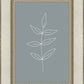 Minimalist Leaves Blue