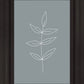 Minimalist Leaves Blue
