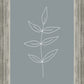 Minimalist Leaves Blue