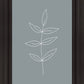 Minimalist Leaves Blue