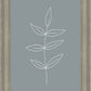 Minimalist Leaves Blue