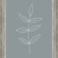 Minimalist Leaves Blue