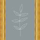 Minimalist Leaves Blue