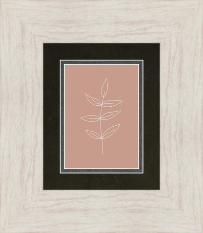 Minimalist Leaves Pink