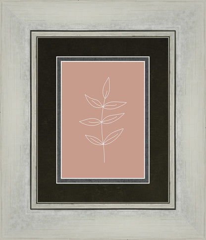 Minimalist Leaves Pink