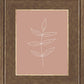 Minimalist Leaves Pink