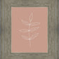 Minimalist Leaves Pink