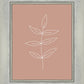 Minimalist Leaves Pink