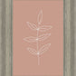 Minimalist Leaves Pink