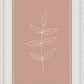 Minimalist Leaves Pink