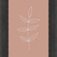 Minimalist Leaves Pink