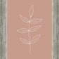 Minimalist Leaves Pink