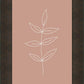Minimalist Leaves Pink