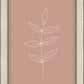 Minimalist Leaves Pink
