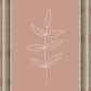 Minimalist Leaves Pink