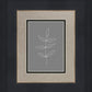 Minimalist Leaves Gray