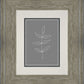Minimalist Leaves Gray