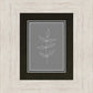 Minimalist Leaves Gray