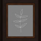 Minimalist Leaves Gray