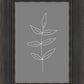Minimalist Leaves Gray
