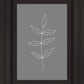 Minimalist Leaves Gray