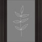Minimalist Leaves Gray