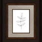 Minimalist Leaves White