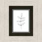 Minimalist Leaves White