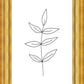 Minimalist Leaves White