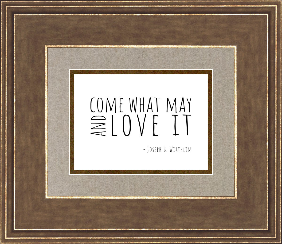 Come What May