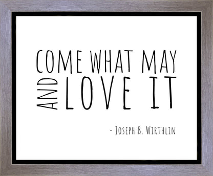 Come What May Gallery Wrap