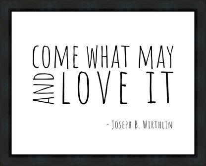 Come What May Gallery Wrap